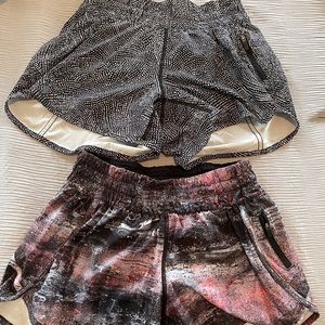 Lululemon 4 inch Tracker Shorts